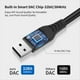 thumbnail image 1 of Cable de Audio USB A XLR, Cable de Salida USB A XLR Macho Dual, Convertidor de Cable de Audio Estéreo USB para PC para Amplificador, Altavoz de 200 cm, 1 of 5