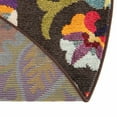 thumbnail image 6 of Unique Loom Estrella Collection Area Rug - Tuscany (8' Round Brown/Orange), 6 of 7