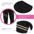 thumbnail image 2 of Yoga Pants High Waist Yoga Legging for Sports 1Pcs Black Elastic Stretchy Pant, 2 of 3