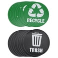 thumbnail image 1 of 18Pcs Environmental Label Recycle Trash Decal Stickers SelfAdhesive Waterproof Trash Can Decor, 1 of 9