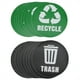 thumbnail image 1 of Verdant Touch Etiqueta para papelera, 18 unidades, etiqueta ambiental, reciclaje, calcomanías autoadhesivas, impermeables, decoración de basura, 1 of 14