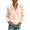 Pink, variant on Yigetop Women's V Neck Long Sleeve Knit Pullover Sweater Tops Lightweight Casual Basic Loose Fit for Daily Work Vacation Beige L