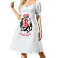 thumbnail image 2 of 1976 Jackie Stunt Team Logo camiseta clásica vestido sin mangas vestidos de mujer vestidos de lujo para mujer vestido, 2 of 7