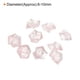 thumbnail image 2 of Uxcell 300 Paquete Rocas Brillantes 8-10mm Piedras Luminosas Decorativas en la Oscuridad Decoración DIY Luz Rosa Claro, 2 of 7