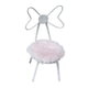 thumbnail image 2 of 4 Piezas 1/12 Silla De Metal De Casa De Muñecas En Miniatura Con Cojín De Felpa, 2 of 9