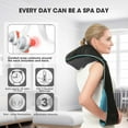 thumbnail image 4 of BN-LINK Neck Massager & Back Massager with Soothing Heat,Three Gears, Electric Deep Tissue 3D Kneading Massager for Shoulder, Leg, Full Body Muscle Pain Relief, Office and Home Use, 4 of 7