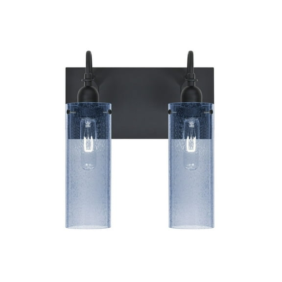 Juni 10 - 2 - Light Black Incandescent Aluminum Wall Sconce