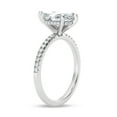 thumbnail image 2 of Meryn Jewel 1.67 Ct Marquise Cut Diamond Ring - Lab Created Diamond Engagement Ring in 14K White Gold Plated - Stunning Wedding Ring for Women - Ring for Her - A Perfect Choice for Lasting Memories, 2 of 6