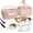 Blush, variant on Cook With Color Heated Lunch Box Electric Food Warmer for Adults, Leakproof Insulated Portable Bento Box, 1.5L Black