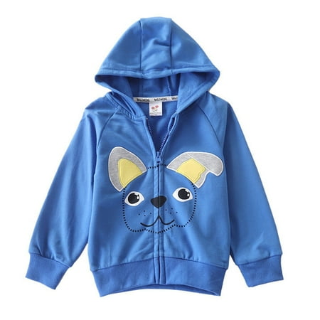 

Qufokar Coat Size 7 Toddler Winter Coats for Boys Children Kids Toddler Baby Boys Girls Cute Cartoon Animals Long Sleeve Patchwork Coats Outer Outwear Outfits Clothes