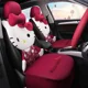 thumbnail image 4 of Cojín de asiento de coche Kawaii Sanrio Kitty Cat, funda de asiento de coche de felpa de invierno, tela con todo incluido, universal para las cuatro estaciones, 4 of 5