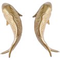 thumbnail image 1 of 2 Piezas de Resina Carpa Pez Dorado Adorno Colgante de Pared Figura de Pez Personalizada para Decoración de Pared de Fondo de Restaurante, 1 of 5