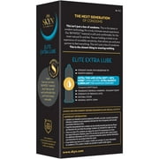 (3 pack) SKYN Elite Non-Latex Extra Lubricated Condoms, 12 Count