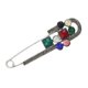 thumbnail image 2 of Moda Crytsal Pin Broches Suéter Mantón Clips Brillo Pasadores de seguridad para suéter Traje Ramillete Accesorios Bufanda Camisa Decoración Accesorios Plata Sunnimix Broches, 2 of 8