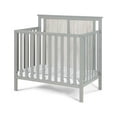 thumbnail image 3 of Suite Bebe Connelly Mini Crib with Mattress Pad, Gray & Rockport Gray, 3 of 8