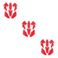 thumbnail image 1 of tssuouriy Rugged ABS Plastic Fairing Body Work Kit Set for CRF50-125CC Durable and Practical Red 280mm 3Set, 1 of 6