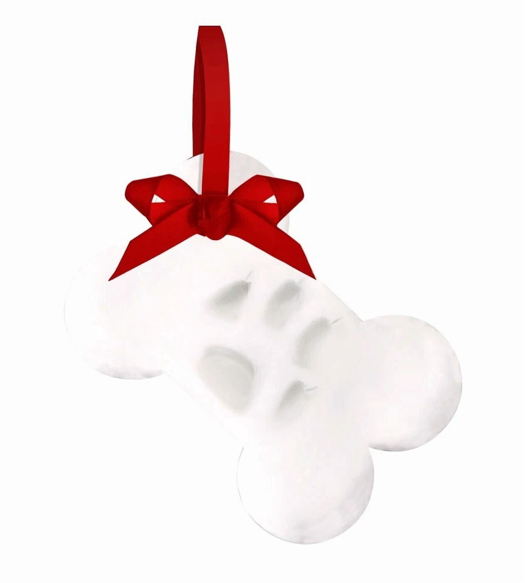 Memory Paw Print Ornament Kit Dog Cat New Pet Keepsake Fun Diy Craft Christmas