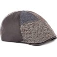 thumbnail image 4 of CoCopeaunts Newsboy Cap Autumn Winter Beret Hat Men Women 6 Panels Patchwork Artist Painter Beret Hat Retro Flat Octagonal Cap, 4 of 7