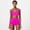 F-Hot Pink, variant on with Piece Tummy Suit Swimming Bra for Women Swimsuit Two Women Control Plus Swim Suit Top Shorts Bathing Swimwears Swim Dresses for Older Women Underwire Tankinis Set