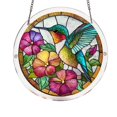 thumbnail image 2 of Tong Acrylic Puzzle Style Colored Glass Style Hanging Featuring Unique Irregular Shapes As Home Art Which Can Be Installed On Windows1, 2 of 4