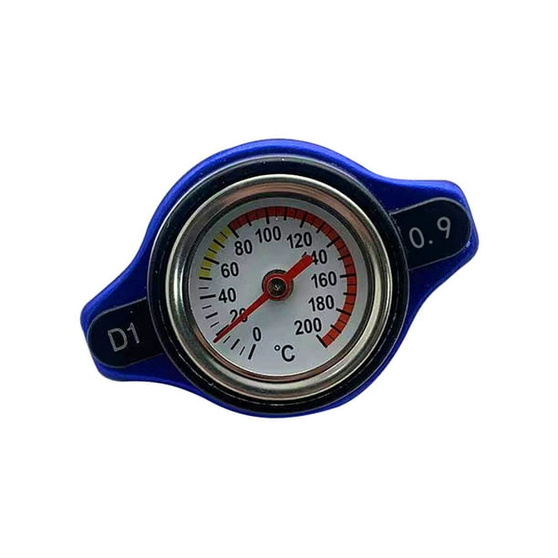 Radiator cap with pressure gauge discount