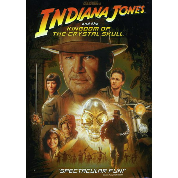 Indiana Jones and the Kingdom of the Crystal Skull (DVD) - Walmart.com ...