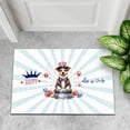 thumbnail image 4 of Happy 4th of July Patriotic Jack Russell Terrier Marching Band Uniform Balloons Fireworks Doormat Parson Jack Dog Lover Indoor Outdoor Welcome Mat - 13009, 4 of 5