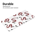 thumbnail image 4 of Zufioo Red Snake Print Car Aluminum Front License Plate, 12x6 Inch Decorative Personalized Car License Plate Car Accessories, 4 of 8