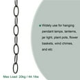 thumbnail image 5 of Unique Bargains 3.2mm Thick 1m Long Pendant Light Fixture Chains Red Bronze 2 Pack, 5 of 5