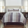 thumbnail image 6 of Rizzy Home Olivia Grace Cotton Quilt in Gray King, 6 of 10