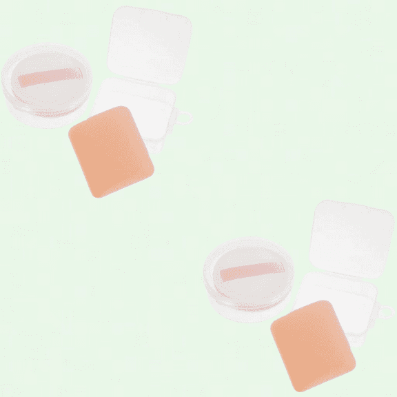 4-Piece Marshmallow Puff Makeup Blender Sponge Set, Triangular and Portable Makeup Sponges