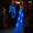 Rider Blue, variant on Halloween Headless Horseman Yard Stake, Light Up Ghost Decoration with Pumpkin Lantern and Blue Lights for Lawn Pathway, 23.6 in