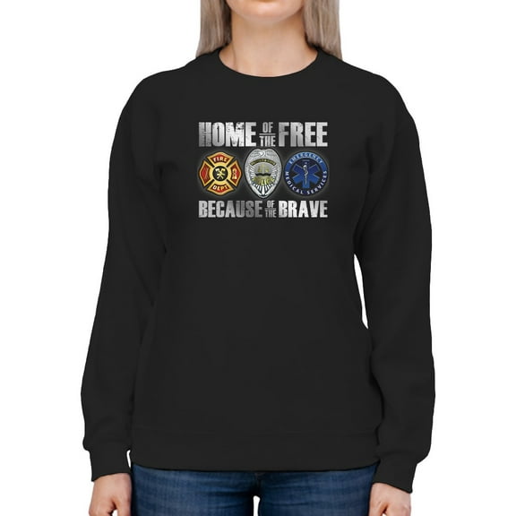 Home Of The Free Sweatshirt Women -GoatDeals Designs, Female 3X-Large