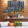 thumbnail image 3 of Bois Foncés en Forêt d'Automne - Art Moderne sur Toile, 3 of 4