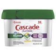 thumbnail image 2 of Cascade Platinum ActionPacs, Dishwasher Detergent, Lemon Scent, 36 Count, 2 of 5