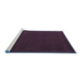 thumbnail image 2 of Ahgly Company Machine Washable Indoor Rectangle Abstract Blue Contemporary Area Rugs, 8' x 10', 2 of 4