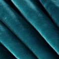 thumbnail image 5 of Chezmoi Collection Heavy Thick Korean Style Faux Mink Blanket Single Ply 9 Lbs, 750GSM Silky Soft Plush Raschel Mink Blanket, 85" x 95" Asia King Size, Solid Teal, 5 of 9