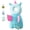 Blue, variant on Head Protector Backpack,Adjustable Head Protection Wear Safety Pad with O-Shape Hollow Pillow Nest & 3D High-Elastic Thickened PP Cotton for Travel Comfort