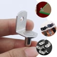 thumbnail image 4 of FOMIYES 20Ud Soportes Para Estantes De Metal Plata Para Gabinetes Y Muebles Resistentes, 4 of 7