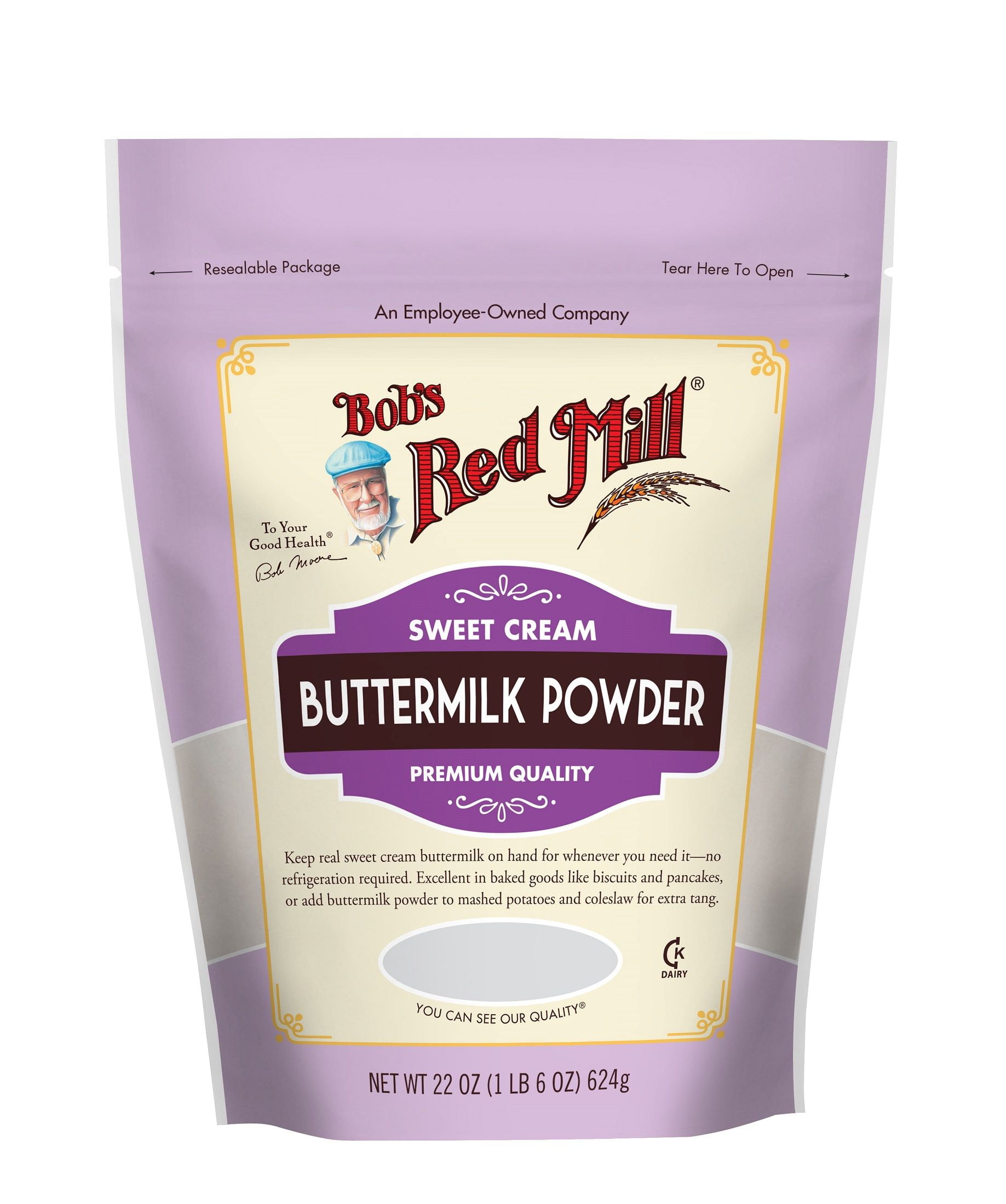 Bob's Red Mill Sweet Cream Buttermilk Powder, 22 oz