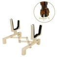 thumbnail image 4 of Foldable Violin Display Stand, Foldable Violin Bracket ABS Metal  For Ukulele For Mini Guitar Beige, 4 of 8