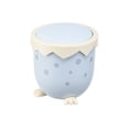 thumbnail image 2 of CuiLiyq Easter Egg Desktop Trash Can, Plastic Waste Bin for Home Office Desk, Festive Holiday Decor, Space Saving, Cute Desk Accessory, Gift, for Easter Party, Office Organizer, Holiday Decor (Blue), 2 of 6