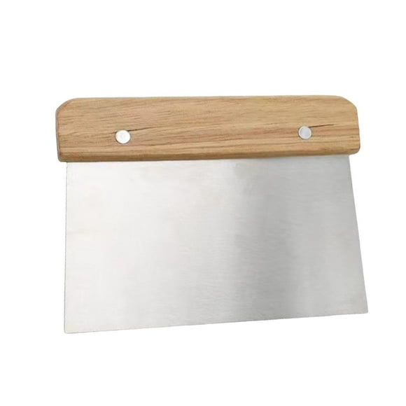 Dough Scraper Made Of Stainless Steel 15 Cm Dough Scraper For Bread Pizza Vegetables Dough For Easy Portioning Cutting And Scraping