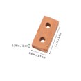 thumbnail image 4 of 50 Pcs Mini Petites Briques Bricolage Table de Sable Accessoires de Modèle de Construction Modèle de Brique Rouge Simulé Poterie Argile Petit Modèle de Brique Fournitures pour Enfants Adultes Jouant, 4 of 9