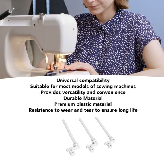 Auxiliary Spool Pin Set , Universal Sewing Machine Accessory, Fast Replacement