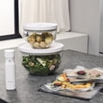 thumbnail image 3 of ZWILLING Fresh & Save BOWLS 9-pc Glass Vacuum Bowl Starter Set, 3 of 6