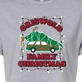 thumbnail image 3 of National Lampoon's Christmas Vacation - Griswold Family Holiday Lights - Juniors Cropped Cotton Blend T-Shirt, 3 of 5
