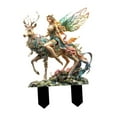 thumbnail image 3 of Estatua de ciervo , letrero de hadas, estaca de jardín, parterres de flores, decoración de césped, adornos de jardín, jardinería, plantas en, 3 of 7