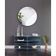 thumbnail image 4 of Umbra Hub 358370-040, Espejo de Pared Redondo con Marco Color Negro, 4 of 16