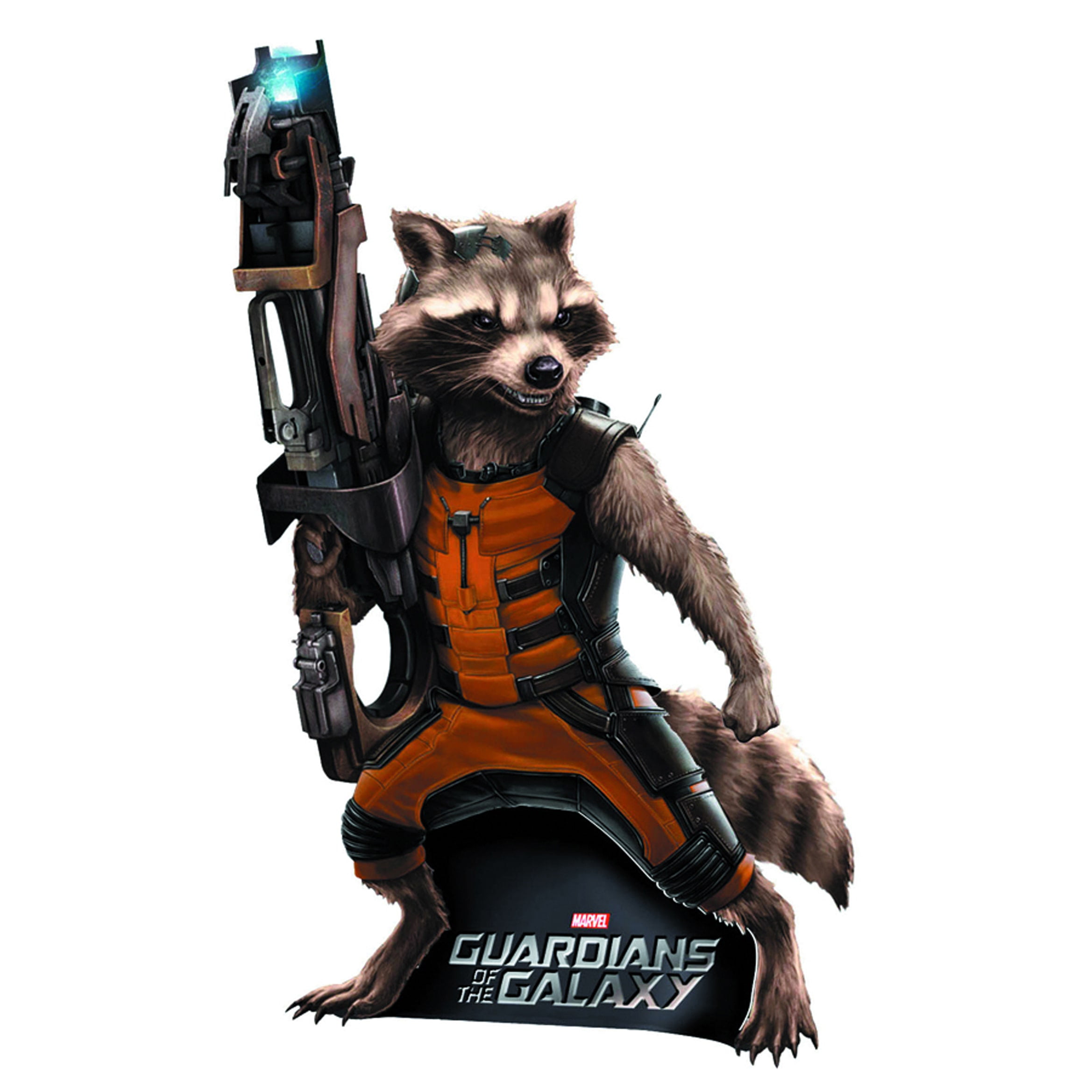 Monogram Guardians Of The Galaxy Rocket Raccoon Figural Bank 